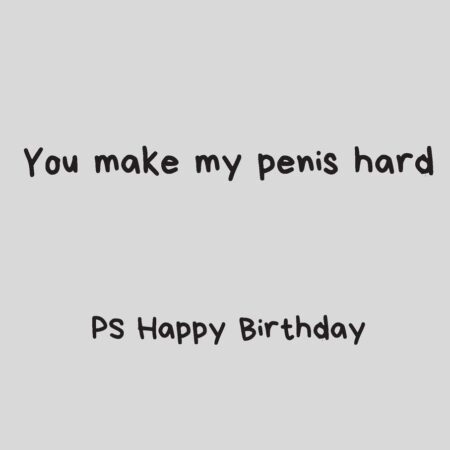 You make my penis hard | Notebook: Funny Birthday gifts for joke lovers | Funny notebook gift | Lined notebook/journal/diary/logbook/jotter
