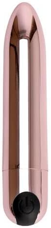 Ann Summers - Rechargeable Power Bullet Vibrator, Small Waterproof Vibrator with Smooth Finish, 7 Vibration Settings, 3 Speed Sex Toy, Waterproof - Rose Gold