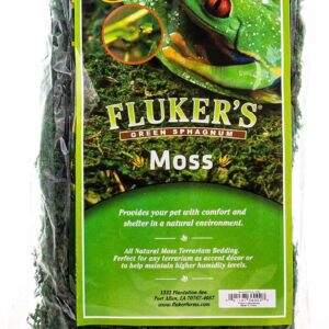 Fluker's Green Reptile Terrarium Moss, 4-Quart