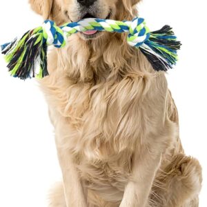 Affectionate Pets Dog Rope Toys Small to Medium Dog Toys for Aggressive Chewers Tug of War Rope for Interactive Playtime and Training, Premium Cotton rope toys for dogs