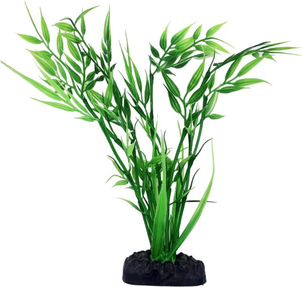 Mascot Pets 20cm Green Reeds Plastic Artificial Plant for Aquarium Fish Tank Aquatic Greenery Décor Decoration Water Grass Plants Tree Bush Coral