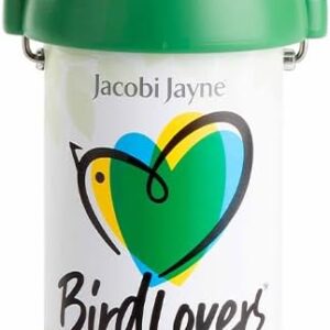 Bird Feeders For Small Birds - Jacobi Jayne® Bird Lovers™ Small Seed Feeder - Hanging Bird Feeder For Seeds And Blends - 0.5 Litre Capacity. Easy Clean Feeder With Quick Release Perches And Base