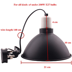 bulb holder size