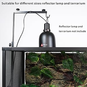 bearded dragon accessories for vivarium light stand dragon lamp reptile accessories