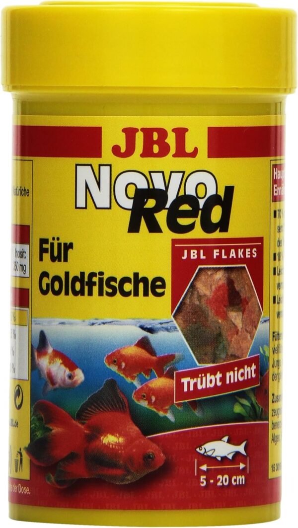 JBL NovoRed 30199 Complete Food for Goldfish Flakes 100 ml