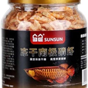 Aquatic For Turtle Food Dried Freeze Shrimp For Ornamental Fish Water Turtles Small Pets 1L 2.8L 3L Resealable Can Fish Food Pellets Small