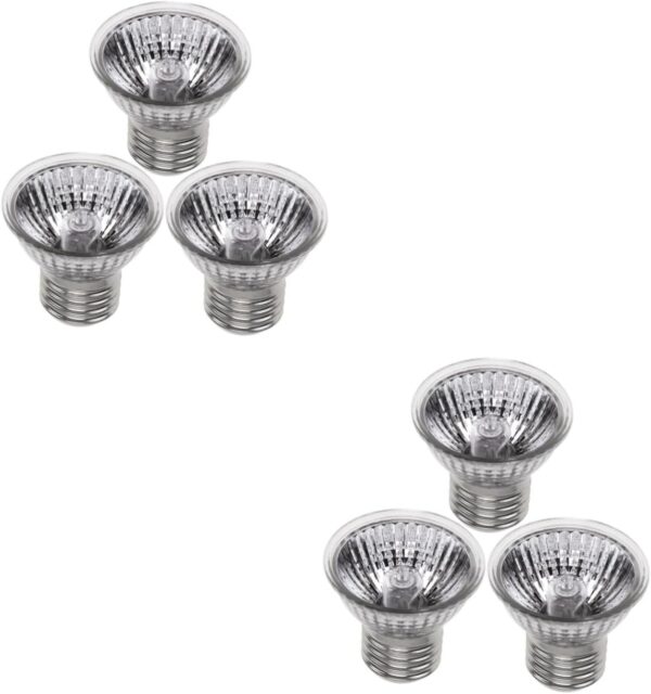 BELLIFFY 6 Pcs Lizard Lamp Lizard Uvb Bulb Uvb Light Bulb Reptile Heater Lamp Bulb Tortoise Bulb Pet Brooder Heating Lamp Bulb Turtle Heat Lamp Heat Light Bulb for Lizard Brooder Bulb