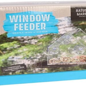 Kingfisher Window Bird Feeder, Transparent, BON-BFWINDOW