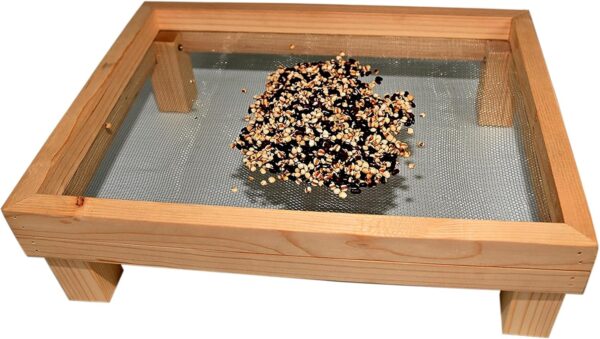 RAM ONLINE Wooden Wood Wild Bird Feeding Feeder Tray Table 5060459951105