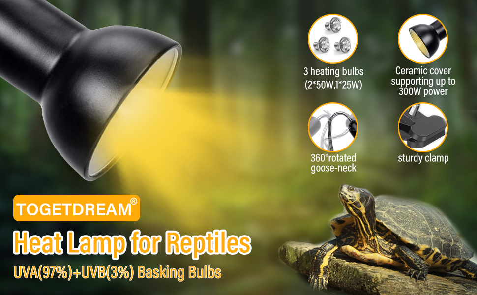 tortoise heat lamp reptile heat lamp uvb light reptile kit