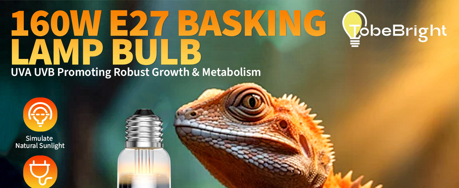 basking bulb UV UVB heat bulb for reptiles tortoise heat lamp reptile heat lamp for reptiles