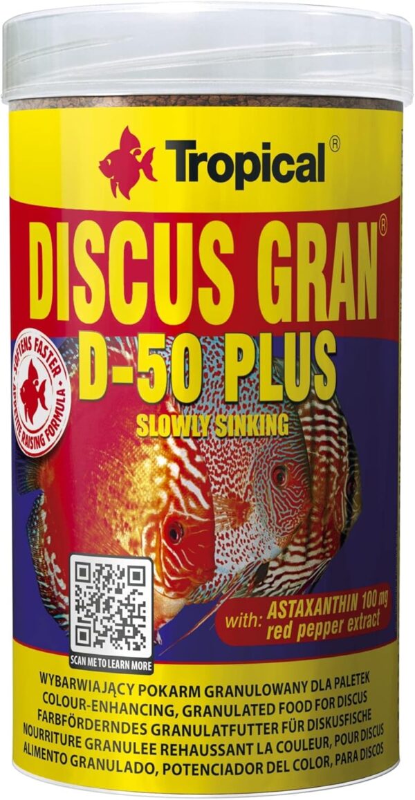 Tropical Discus Gran D 50 Plus – 250 ml