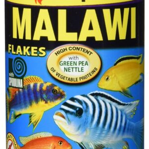 Tropical Malawi Flake - Genuine Food For Malawi Mbuna Cichlid Fish (250ml (50g) TUB)