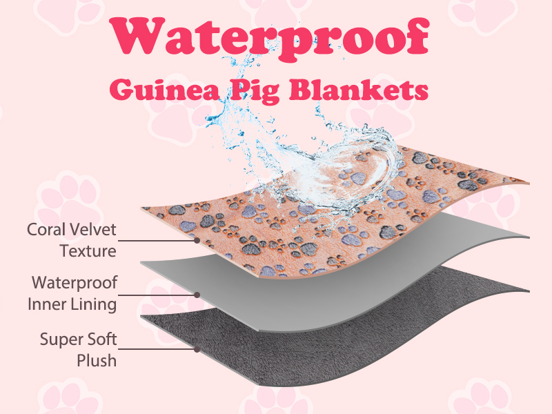 3 soft plush waterproof pet blankets