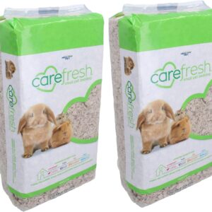 AB Tools 2Pk Natural 14L Quality Pet Small Animal Cage Bedding 99% Dust Free