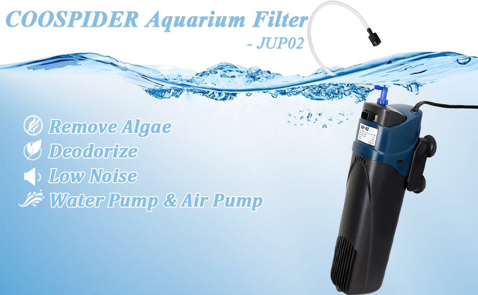 Coospider Aquarium Filter JUP02